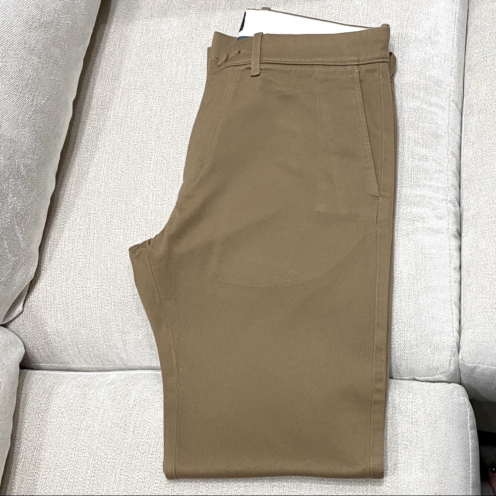 Men’s Jcrew NWOT 29/32 dark khaki pants - Picture 3 of 6